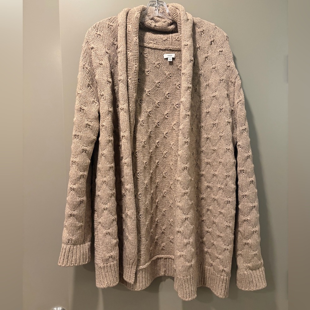 Vince oversized open cardigan size M